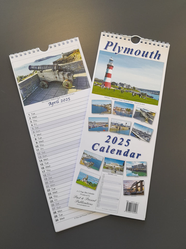 Plymouth 2025 Slimline Calendar VisitPlymouth