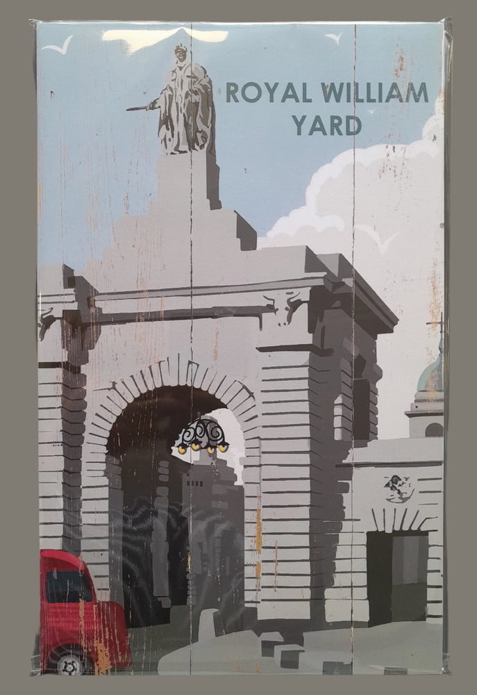 The Royal William Yard Wall Plaque (small)