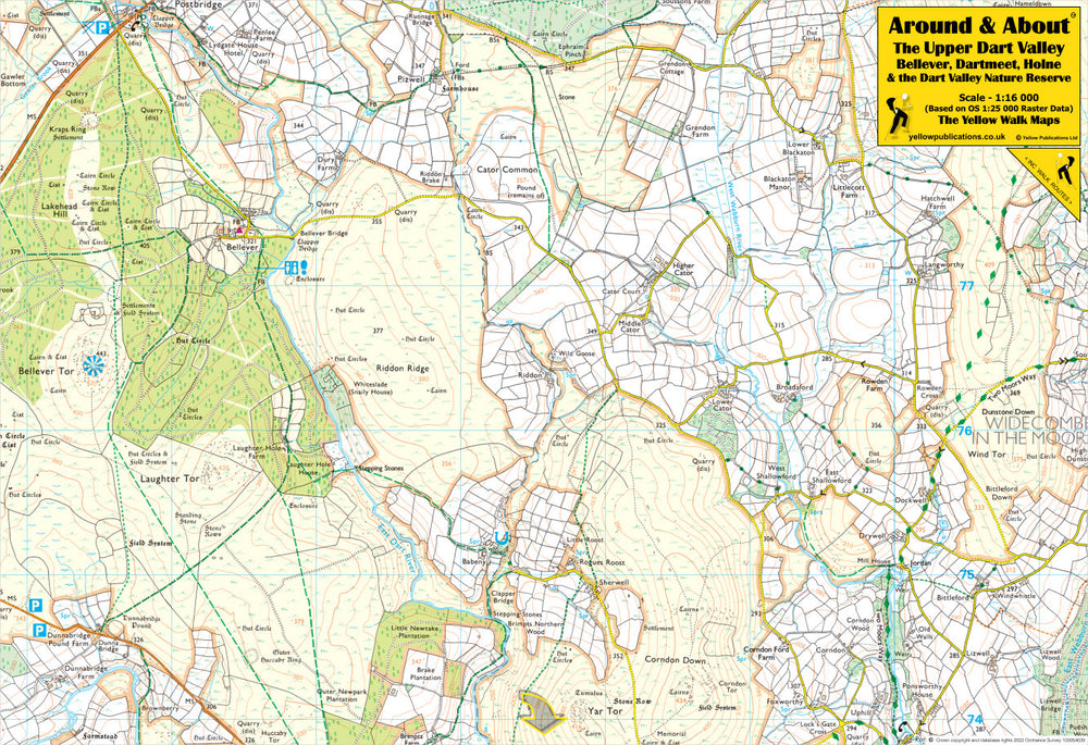 Around & About The Upper Dart Valley Bellever, Dartmeet, Holne & the Dart valley nature reserve