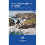 Cornwall and West Devon Cycle Map